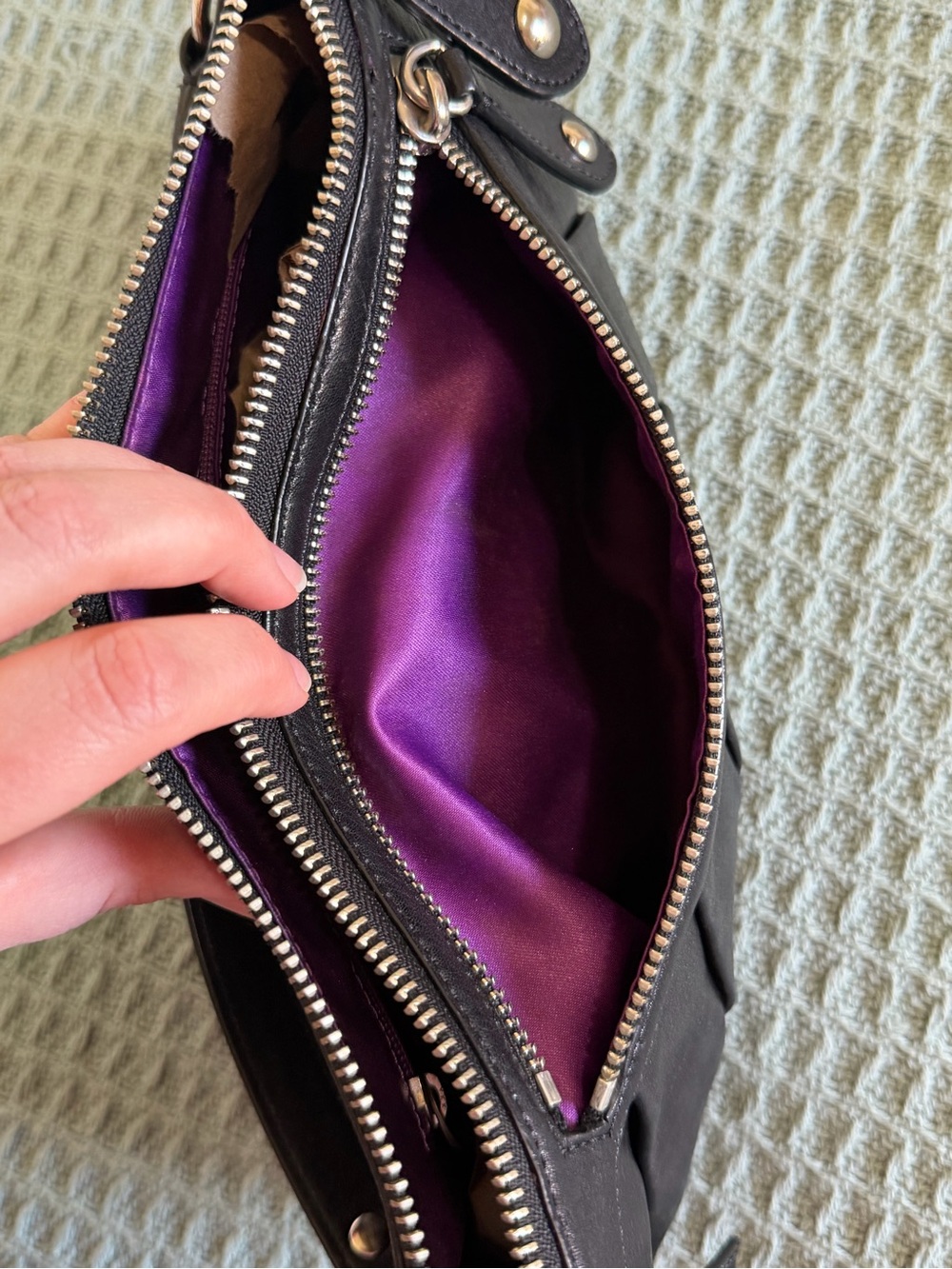 Coach Madison small hobo handbag 12944 - Picture 9 of 13
